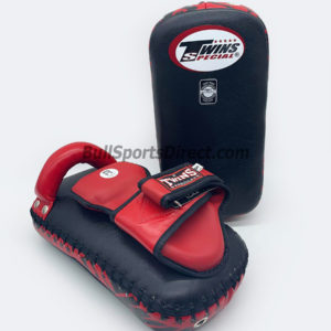 Twins-KPL-12 Deluxe Kicking Pads Black Red