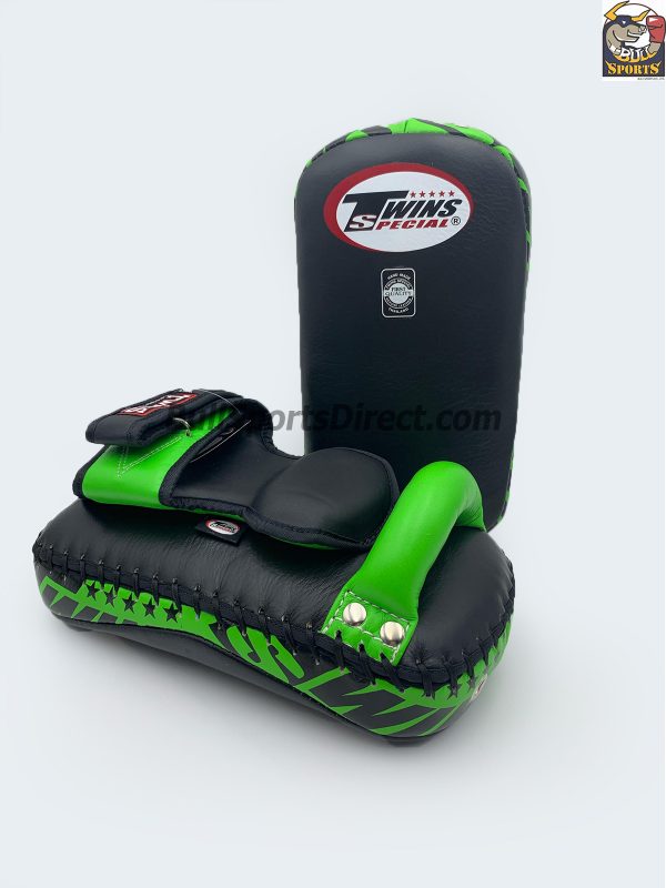 Twins Deluxe Kick Pads Black Green