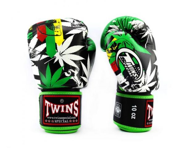 Twins Boxing Gloves-FBGV54-Grass Green