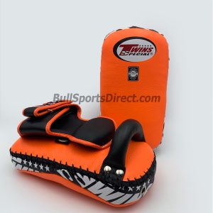 Twins-KPL-12 Deluxe Kicking Pads Orange Black