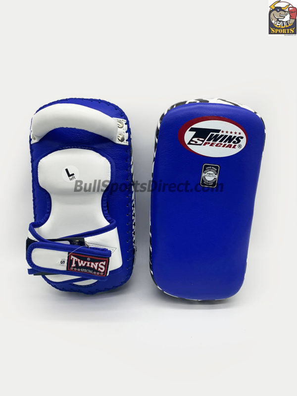 Twins-KPL-12 Deluxe Kicking Pads Blue White