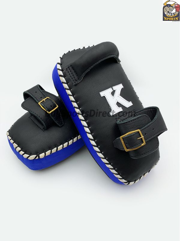 K-Kick Pads-Single Strap-Black Blue