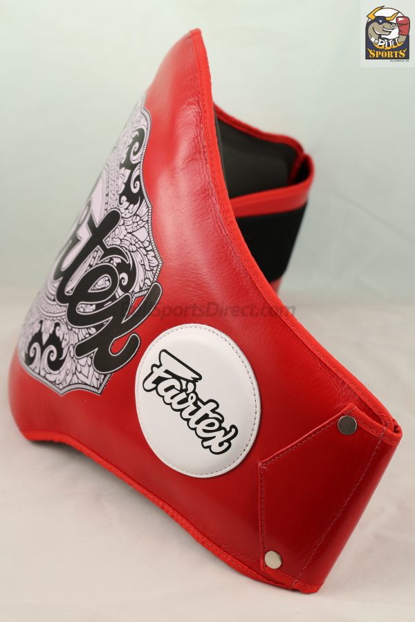 Fairtex Belly Pad Red-BPV2