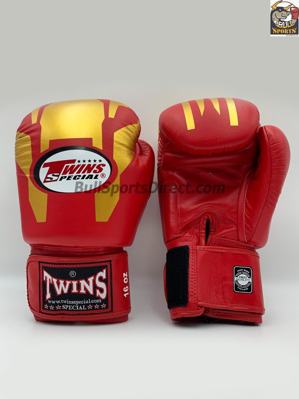 Twins Boxing Gloves FBGV46 Gold Red Transformer