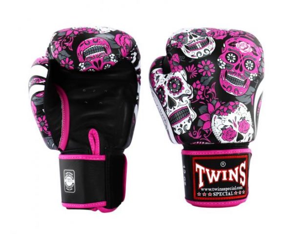 Twins Fancy Boxing Gloves FBGV53-Skull