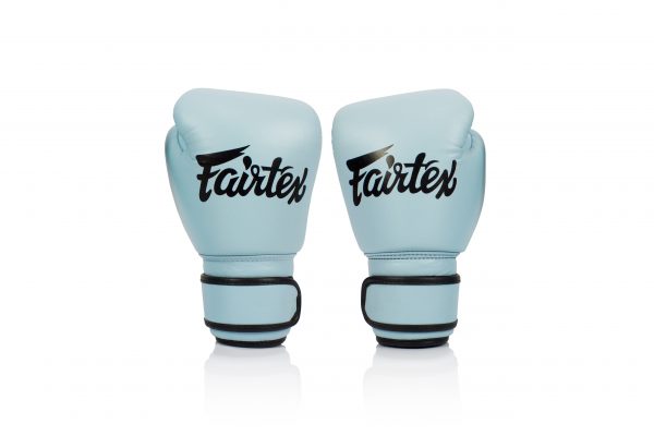 New Fairtex BGV20 Genuine Light Blue Boxing Gloves