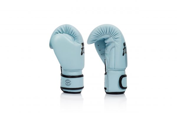 New Fairtex BGV20 Genuine Pastel Boxing Gloves - Light Blue