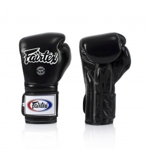 Fairtex Muay Thai Black Boxing Gloves BGV9