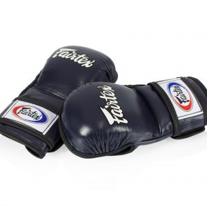 Fairtex - FGV15 Double Wrist Wrap Closure MMA Blue Sparring Gloves
