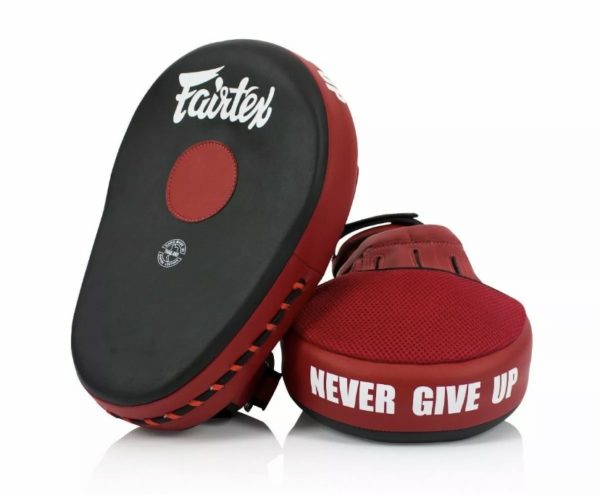 Fairtex FMV13 Maximized Focus Mitts- Red/Black