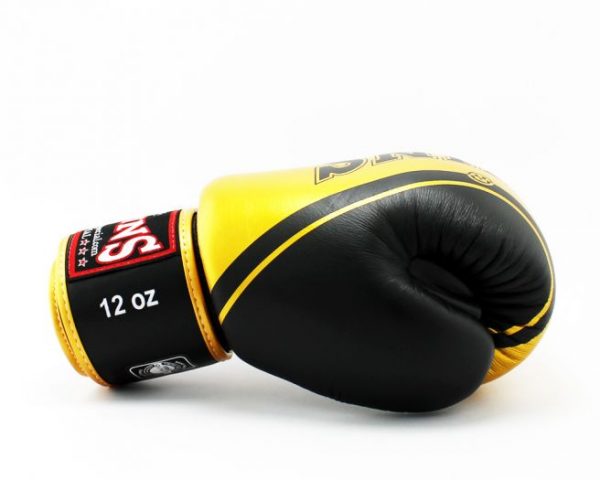 Twins Boxing Gloves-FBGV-TW4 Black Gold