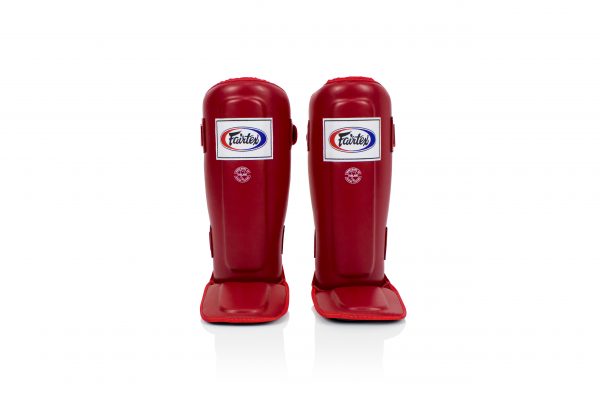 Shin Pads-SPE3 Red-Fairtex