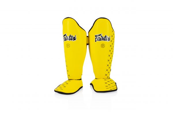 Fairtex-Yellow Shin Pads-SPE5