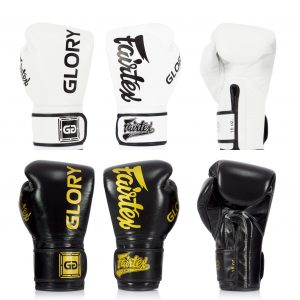 Fairtex BGVG1 Glory Competition Gloves - Black and White