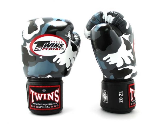 Twins Special Fancy Boxing Gloves Urban Grey FBGV-UG