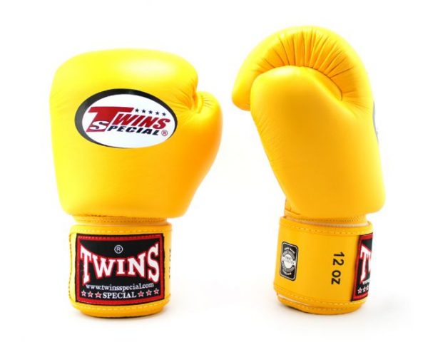 BGVL-3 Yellow Boxing Gloves - Twins