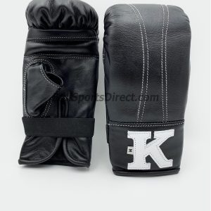 K Muay Thai Bag Gloves - Black