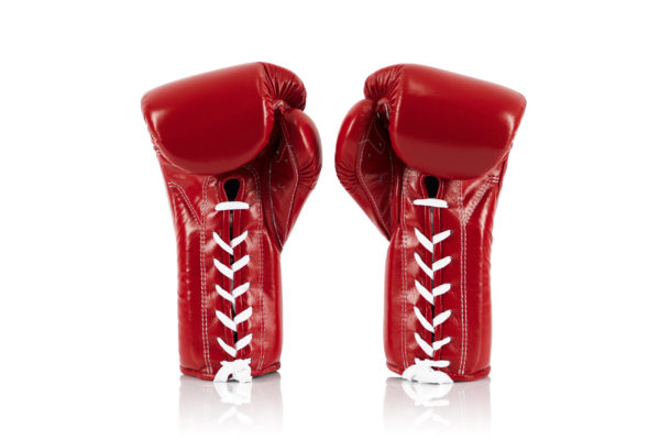 Fairtex BGL7 Pro Training Red Gloves Mexican Style