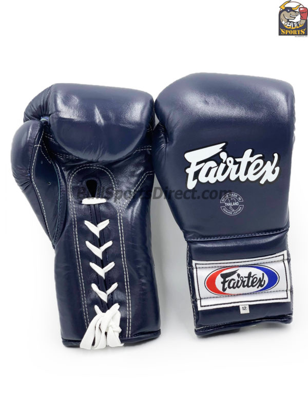 Fairtex BGL7 Pro Training Blue Gloves Mexican Style