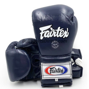 Fairtex BGL7 Pro Training Gloves Mexican Style Blue Color