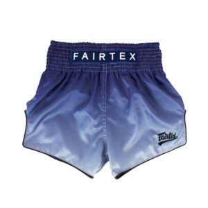 Fairtex-Blue Fade Slim Cut Shorts-BS1905