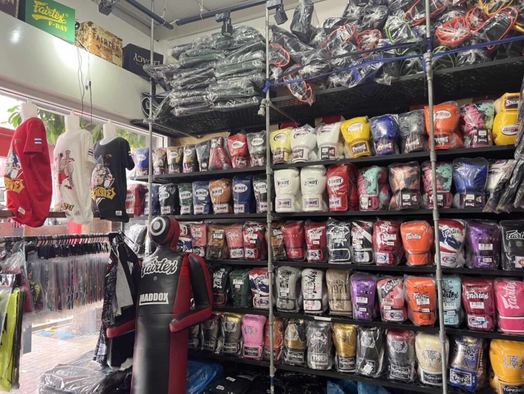 Get to Know Bull Sports Muay Thai Shop in Bangkok